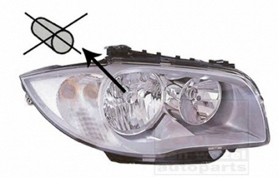 VAN WEZEL 0628964v -  Основная фара